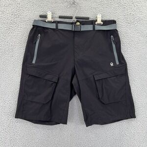 Little Donkey Andy‎ Cargo Shorts Adult Medium (32"x10") Black Hiking Belt